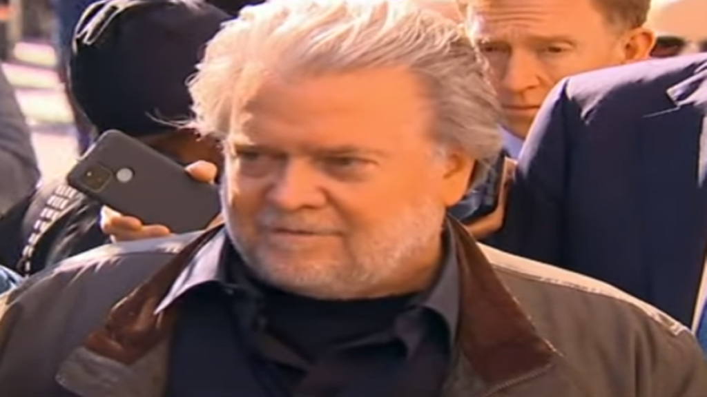 Former Trump adviser Steve Bannon