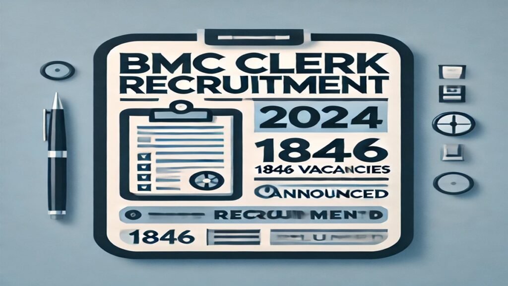 BMC Clerk Recruitment 2024