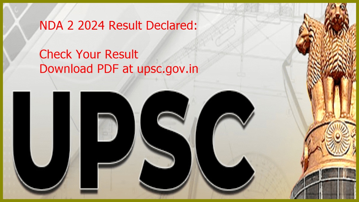 NDA 2 2024 Result