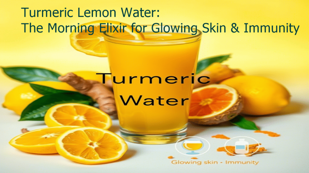 Turmeric Lemon Water