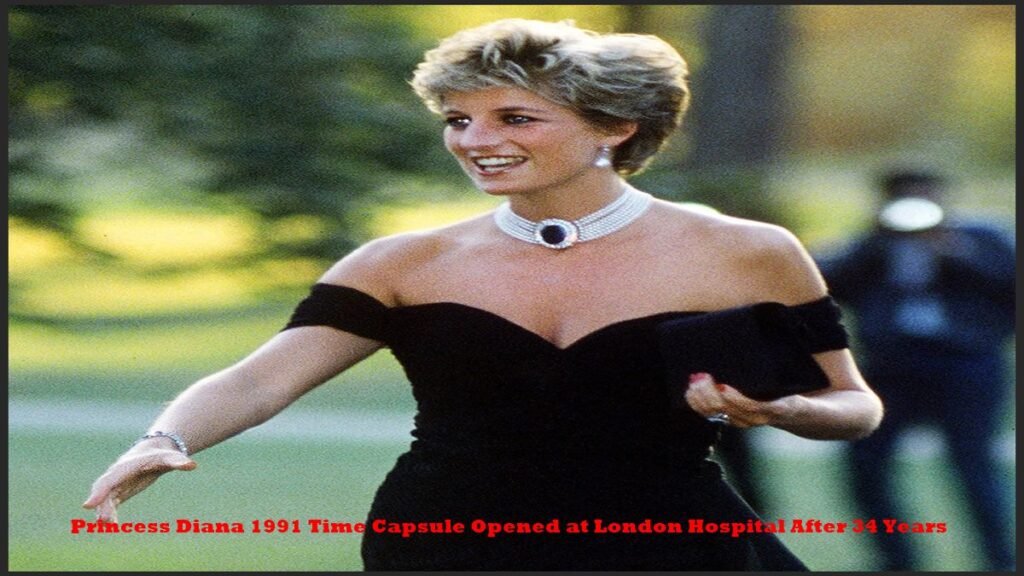 Princess Diana 1991 time capsule London hospital