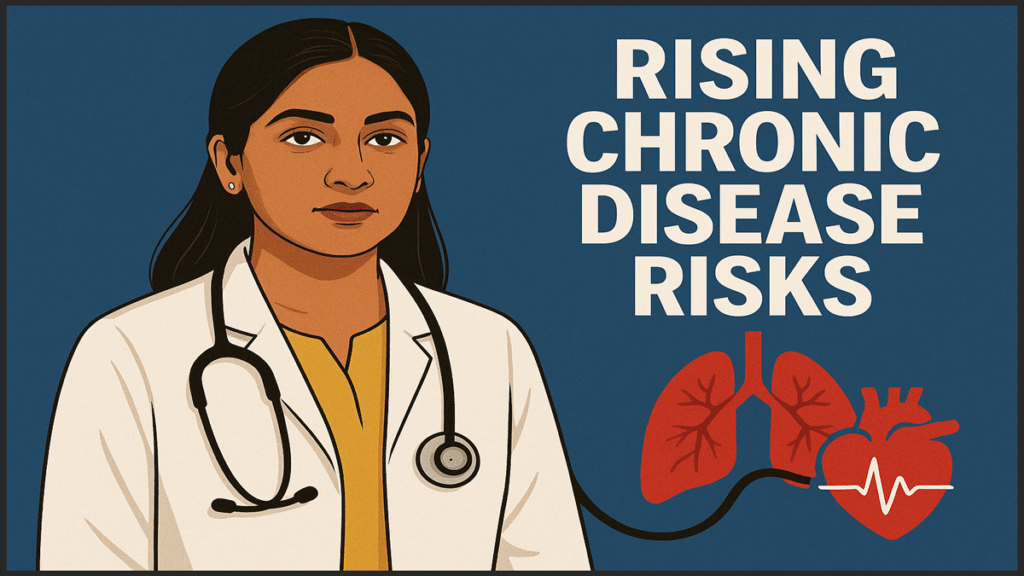 rising chronic disease deaths among Indian women