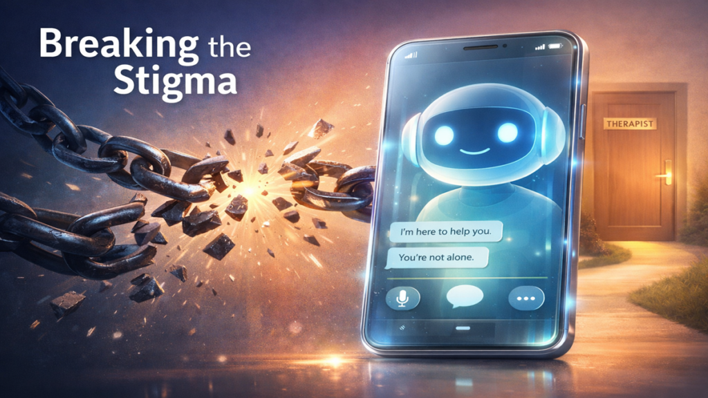 How AI Chatbots Reduce Fear and Stigma Before Seeking Therapy